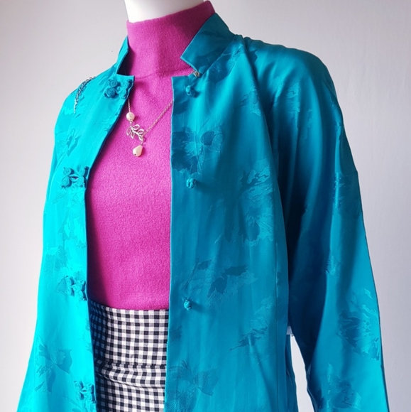 Royal Vintage Kimono All Silk✨💎 - Picture 4 of 8